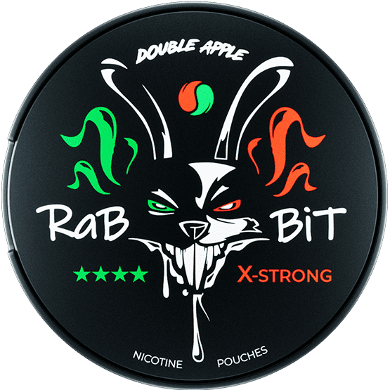 RaBBiT Double Apple-Nicotine Pouches-Gigasnus.com