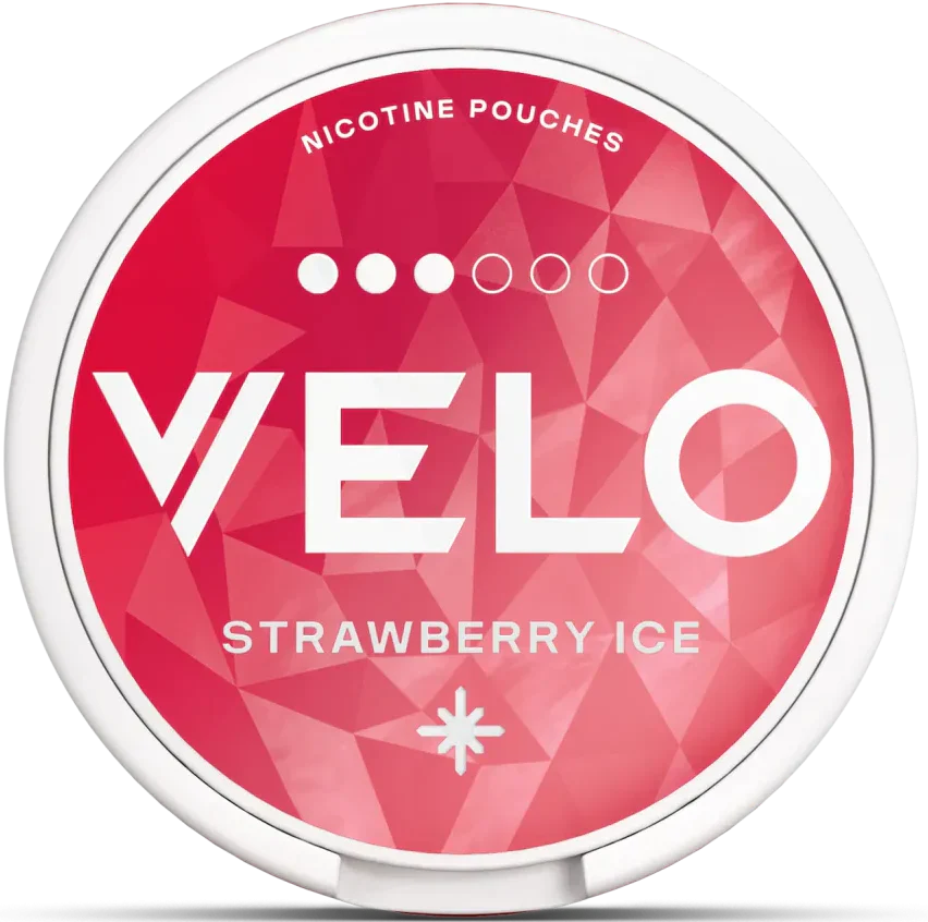 VELO Strawberry Ice-Nicotine Pouches-Gigasnus.com