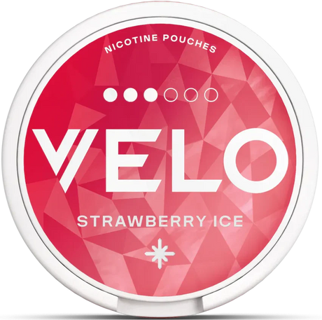 VELO Strawberry Ice-Nicotine Pouches-Gigasnus.com