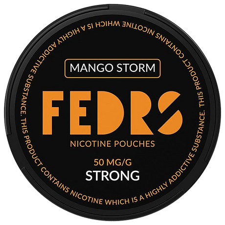 FEDRS BLACK Mango Storm 50mg-Nicotine Pouches-gigasnus.com