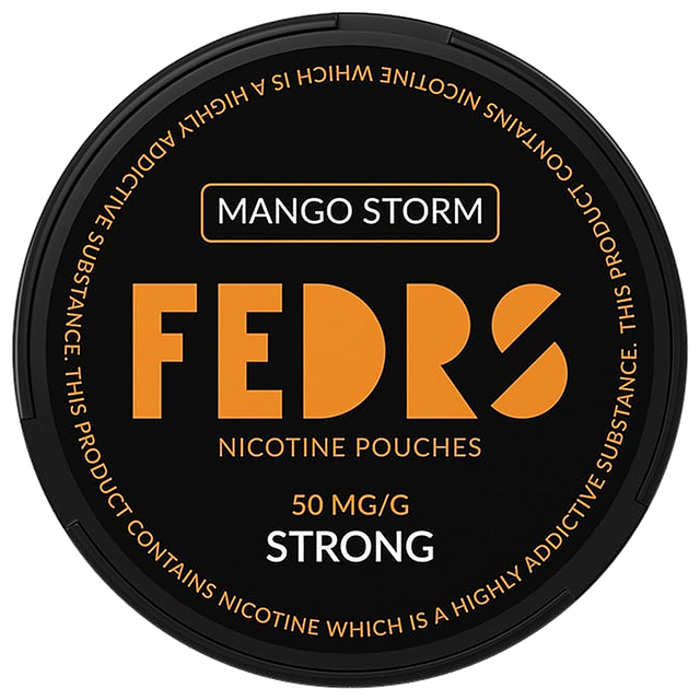 FEDRS BLACK Mango Storm 50mg-Nicotine Pouches-gigasnus.com