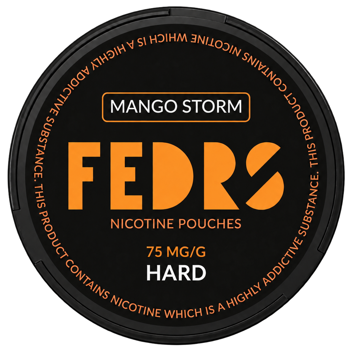 FEDRS BLACK Mango Storm 75mg-Nicotine Pouches-gigasnus.com