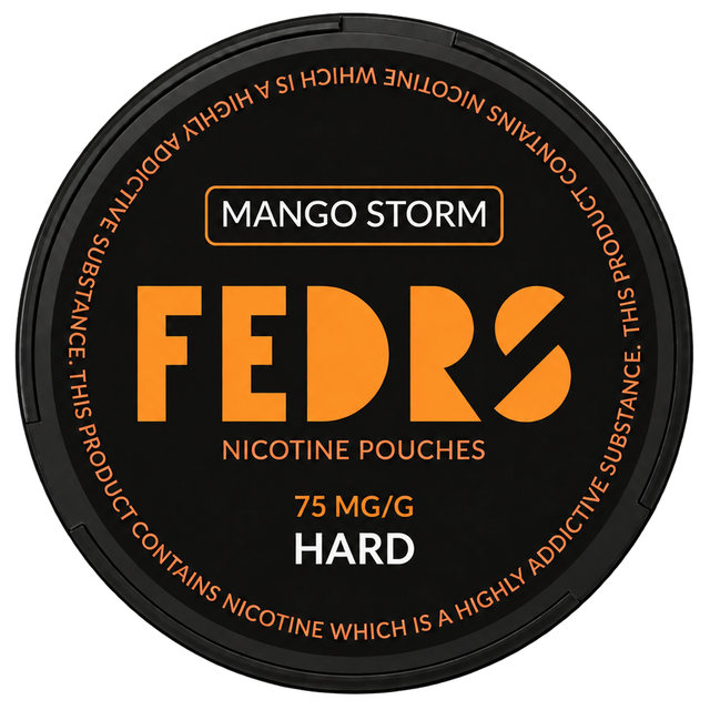 FEDRS BLACK Mango Storm 75mg-Nicotine Pouches-gigasnus.com
