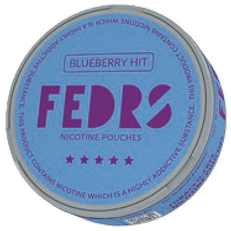 FEDRS ONLY Blueberry Hit-Nicotine Pouches-gigasnus.com