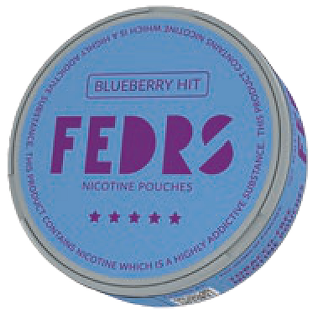 FEDRS ONLY Blueberry Hit-Nicotine Pouches-gigasnus.com