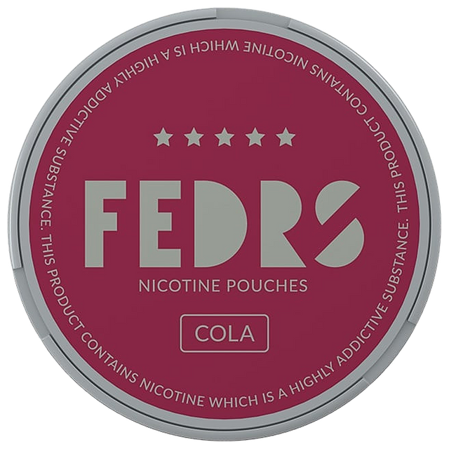 FEDRS ONLY Cola 16.6mg-Nicotine Pouches-gigasnus.com