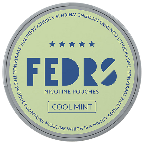 FEDRS ONLY Cool Mint-Nicotine Pouches-gigasnus.com