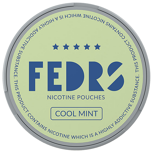FEDRS ONLY Cool Mint-Nicotine Pouches-gigasnus.com