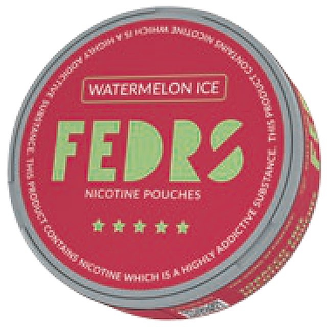 FEDRS ONLY Watermelon Ice-Nicotine Pouches-gigasnus.com
