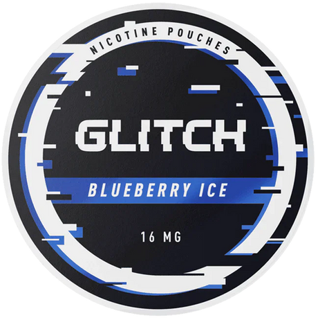 GLITCH Blueberry Ice-Nicotine Pouches-Gigasnus.com
