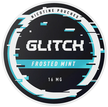 GLITCH Frosted Mint-Nicotine Pouches-Gigasnus.com