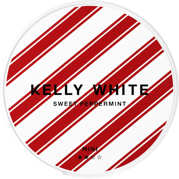 Kelly White Sweet Peppermint Mini-Nicotine Pouches-Gigasnus.com