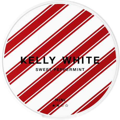 Kelly White Sweet Peppermint Mini-Nicotine Pouches-Gigasnus.com