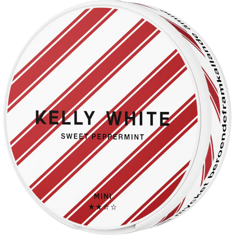 Kelly White Sweet Peppermint Mini-Nicotine Pouches-Gigasnus.com
