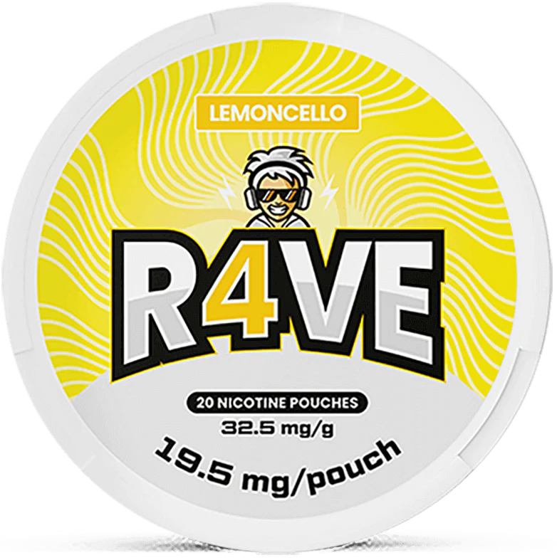 R4VE Lemoncello Fruit Extra Strong-Nicotine Pouches-Gigasnus.com