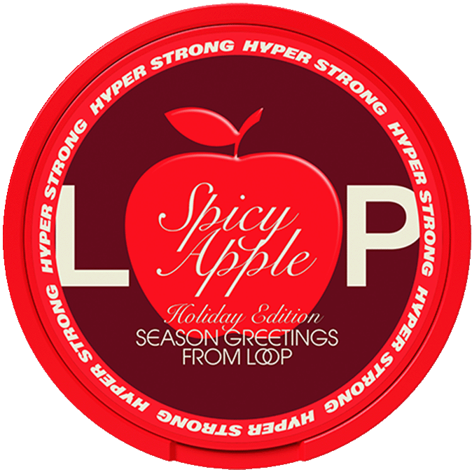 LOOP Spicy Apple Hyper Strong Limited Edition-Nicotine Pouches-Gigasnus.com