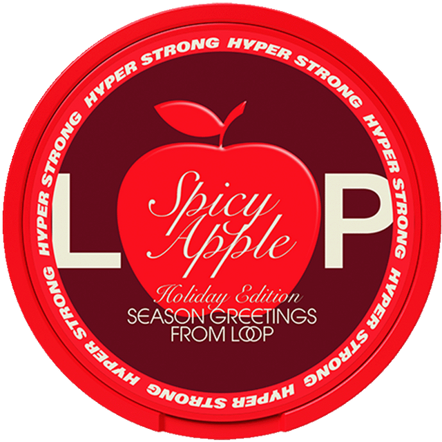 LOOP Spicy Apple Hyper Strong Limited Edition-Nicotine Pouches-Gigasnus.com