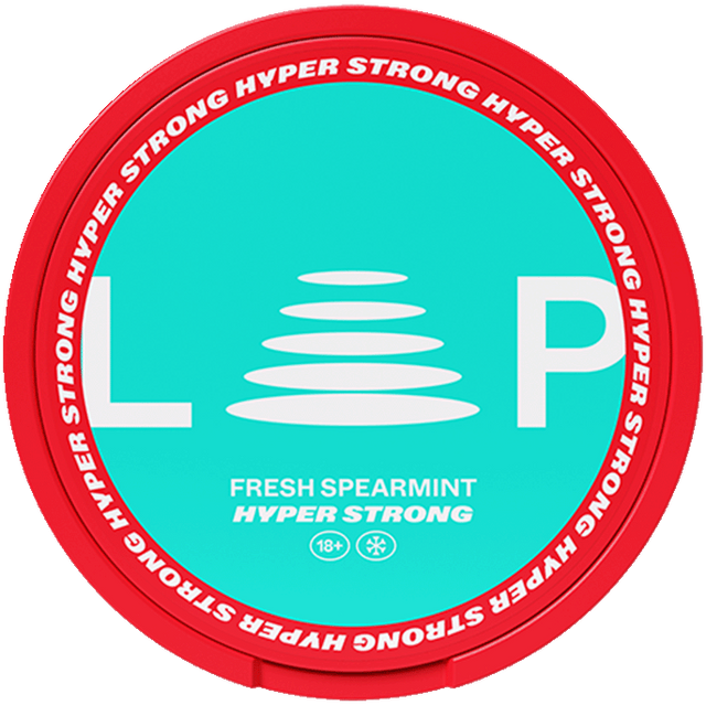 LOOP Fresh Spearmint Hyper Strong-Nicotine Pouches-Gigasnus.com