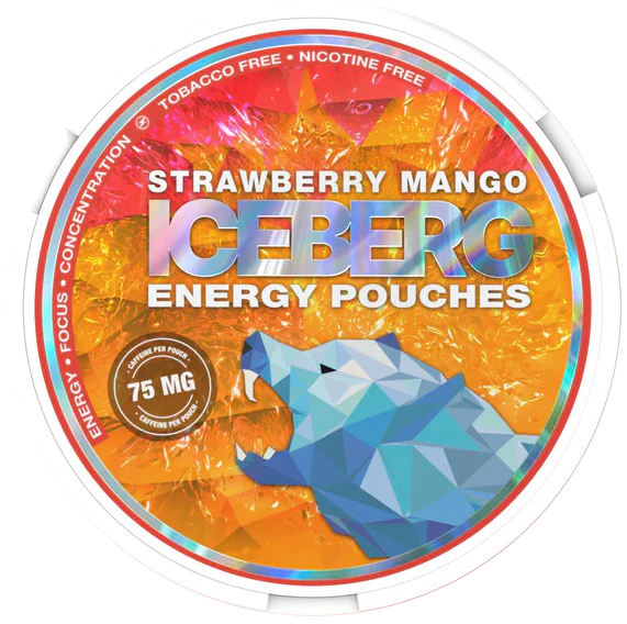 Iceberg Strawberry Mango 75mg-Koffein Pouches-Gigasnus.com