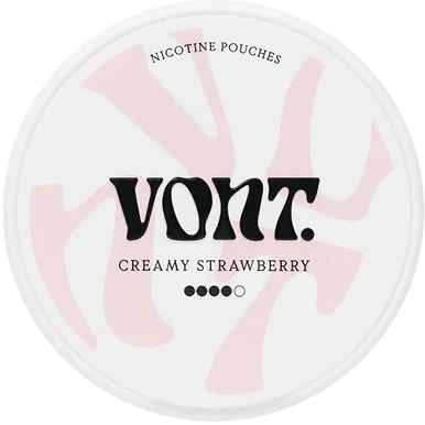 Vont Creamy Strawberry-Nicotine Pouches-Gigasnus.com